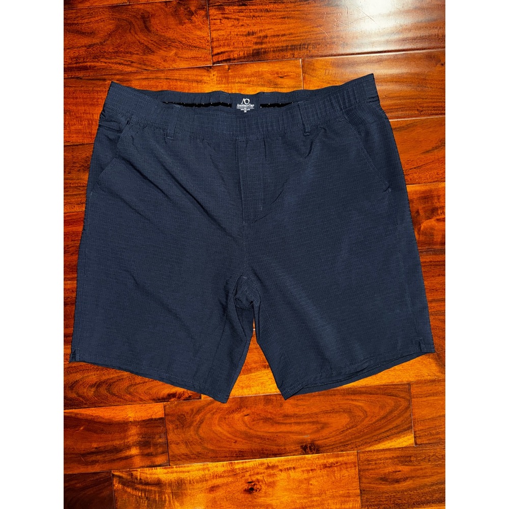 AndersonOrd Performance Shorts Mens 38 Navy Blue Excellent Stretch Ripstop 921